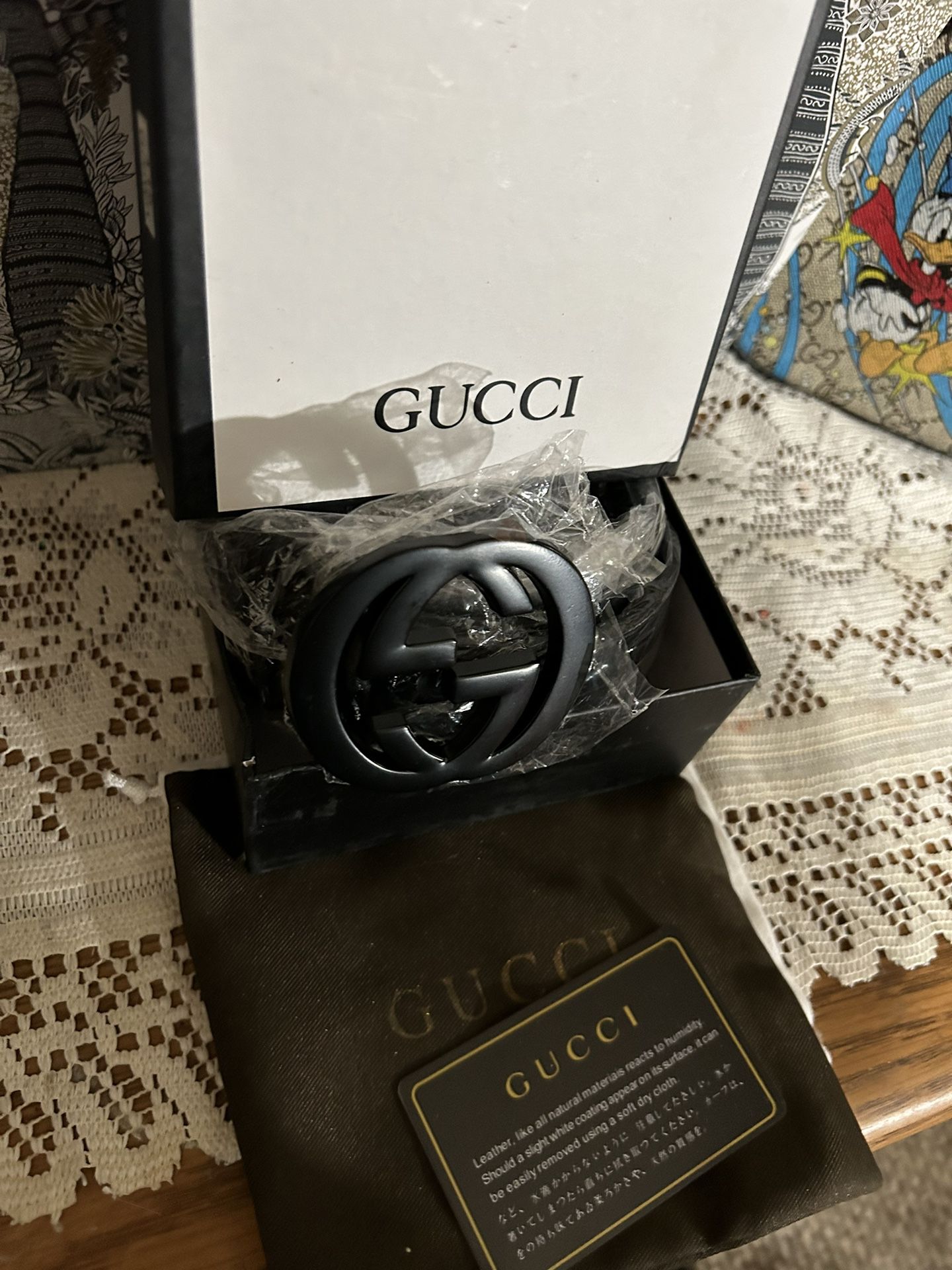 Exclusive Men’s Gucci belt 