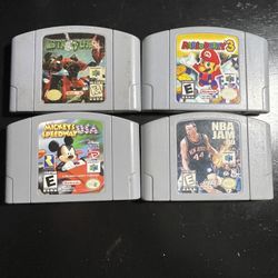 4 N64 Games