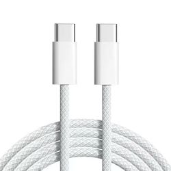 iPhone 15 Fast Charger, Braided Cable For Apple iPhone & Samsung, Data Transfer