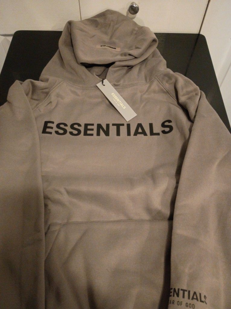 Essential Hoodie Gray Medium