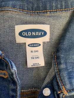 Old navi jacket 🧥 talla XL :14 de niña.. viene ciendo como talla small