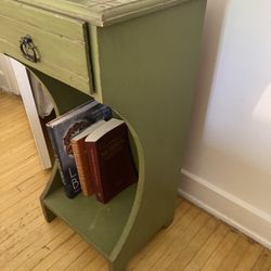 Mid Century Rustic Nightstand 