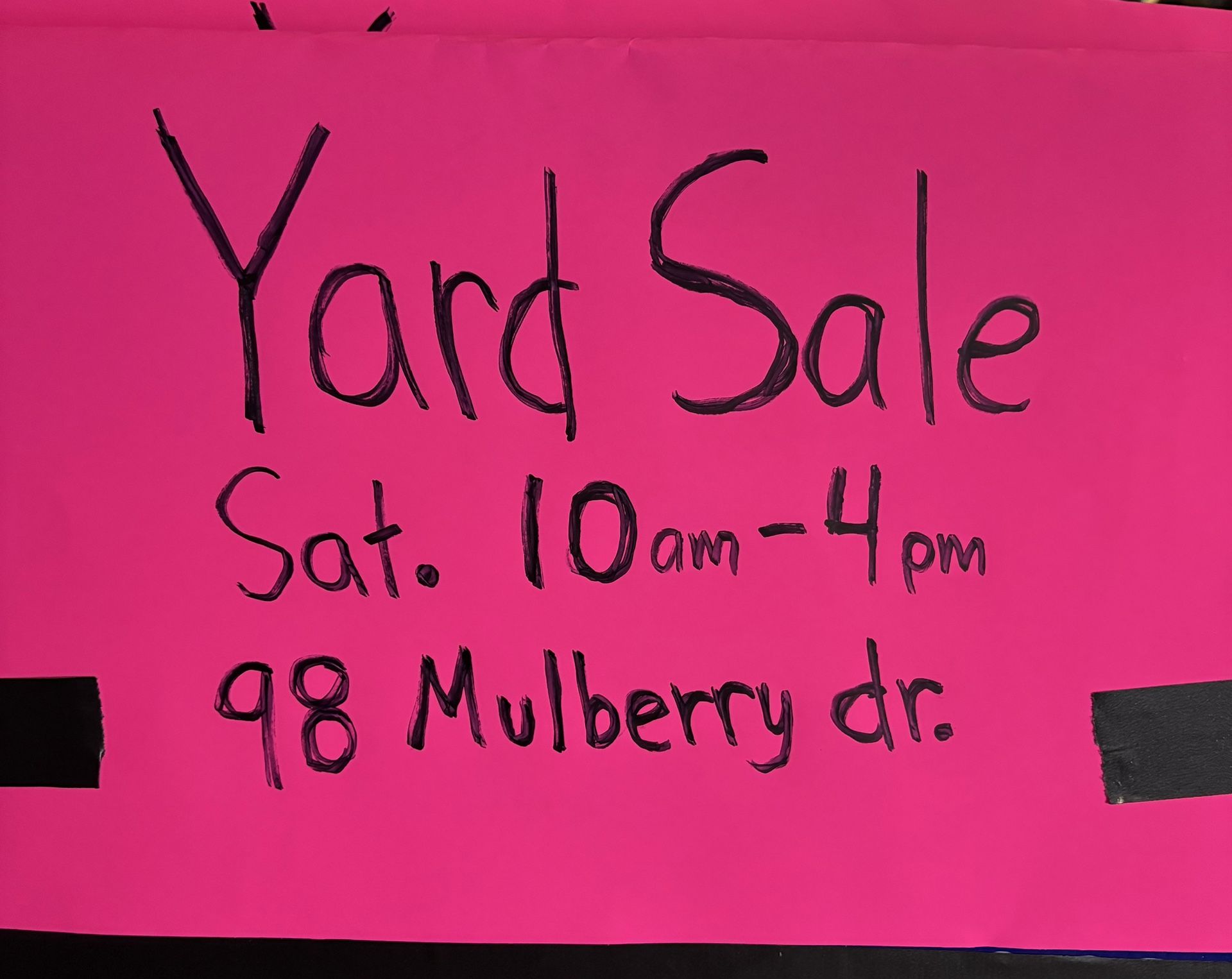 Large Yard Sale! - Everything Must Go! - Saturday 10am