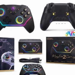 NextGen Wireless Gaming Controller – RGB | Hall Effect | Multi-Platform