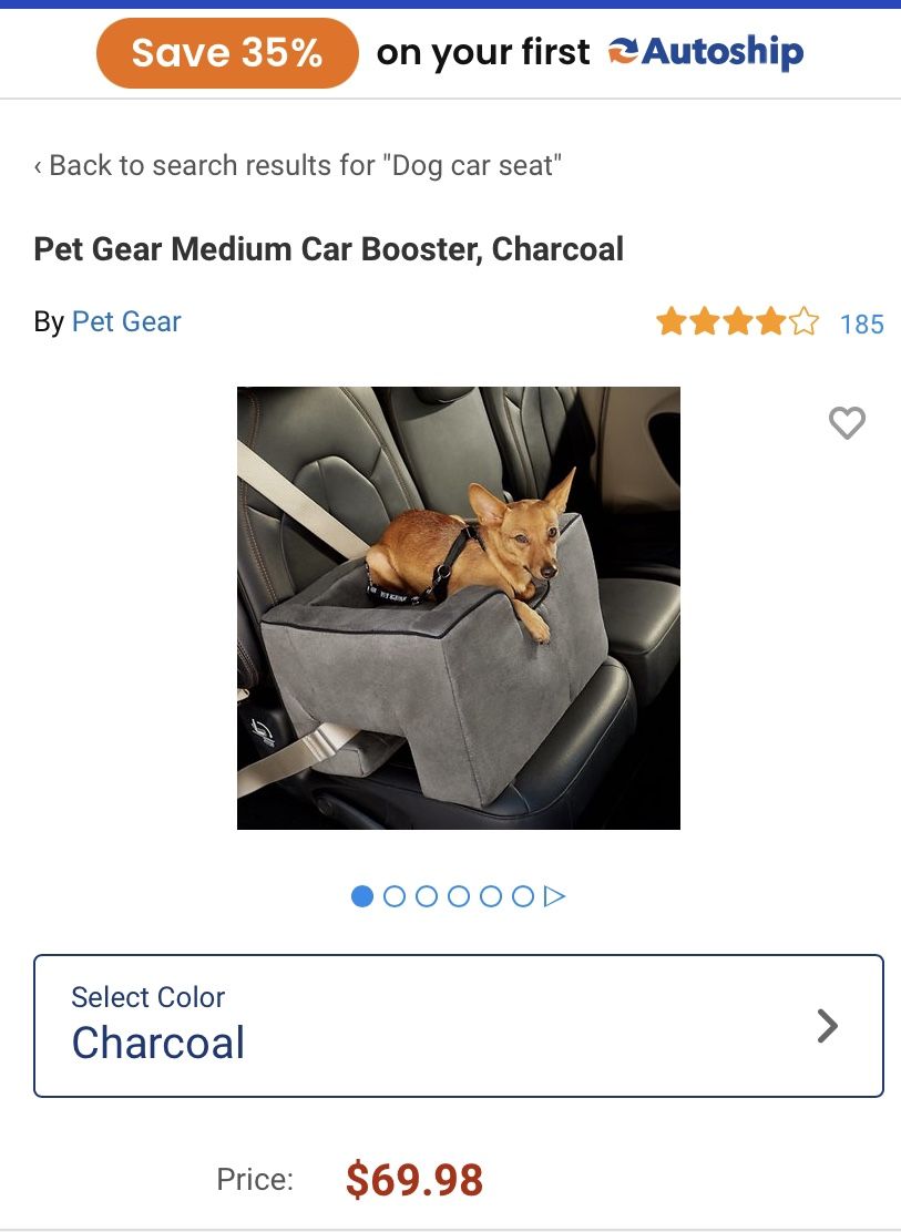 Dog  Car  Booster Seat