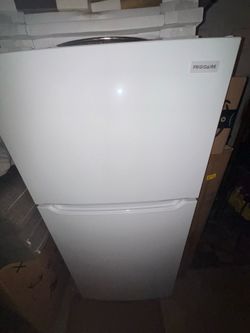 white refrigerator