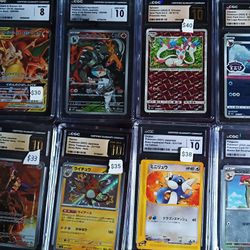 CGC Graded Pokemon Cards 