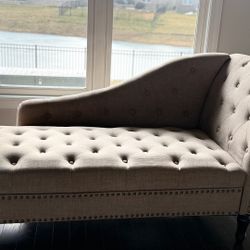 Rosevera Chaise, Brown