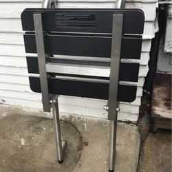 Stainless steel foldable shower chair