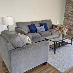 Couch and single seat