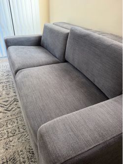 West Elm Queen Sleeper Sofa – Gray – Excellent Condition