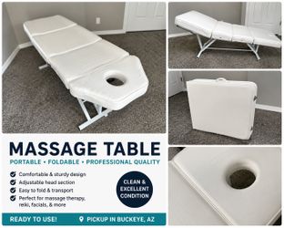 💆‍♀️ Portable Massage Table – Great Condition