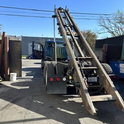 Rolloff Roll Off Unit With Axles 