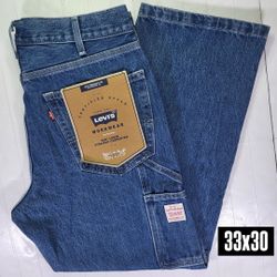 Levi's 568 Loose Straight Carpenter Blue Jeans