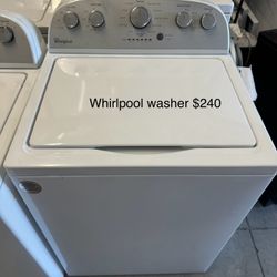 Whirlpool Washer 