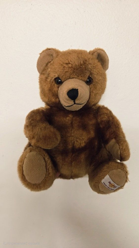 Hard Rock Cafe 2006 Brown Herrington Teddy Bear Plush Toy Collectible 10”