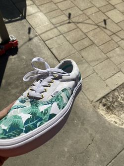 Size 10 Custom Comfy Cush Vans