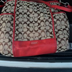 Large Coach Vintage Very Nice 