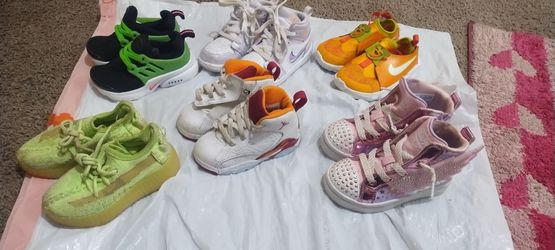 Toddler Sneaker Lot – Nike, Jordan, Yeezy