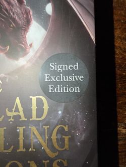 The Ballad of Falling Dragons by Sarah A. Parker — Signed Exclusive Edition