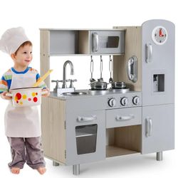 Pretend Play Kitchen Set For Kids