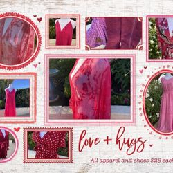 Valentine Attire $25 Each - XL