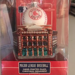 Christmas ornament World World Series champions Boston Red Sox Fenway park