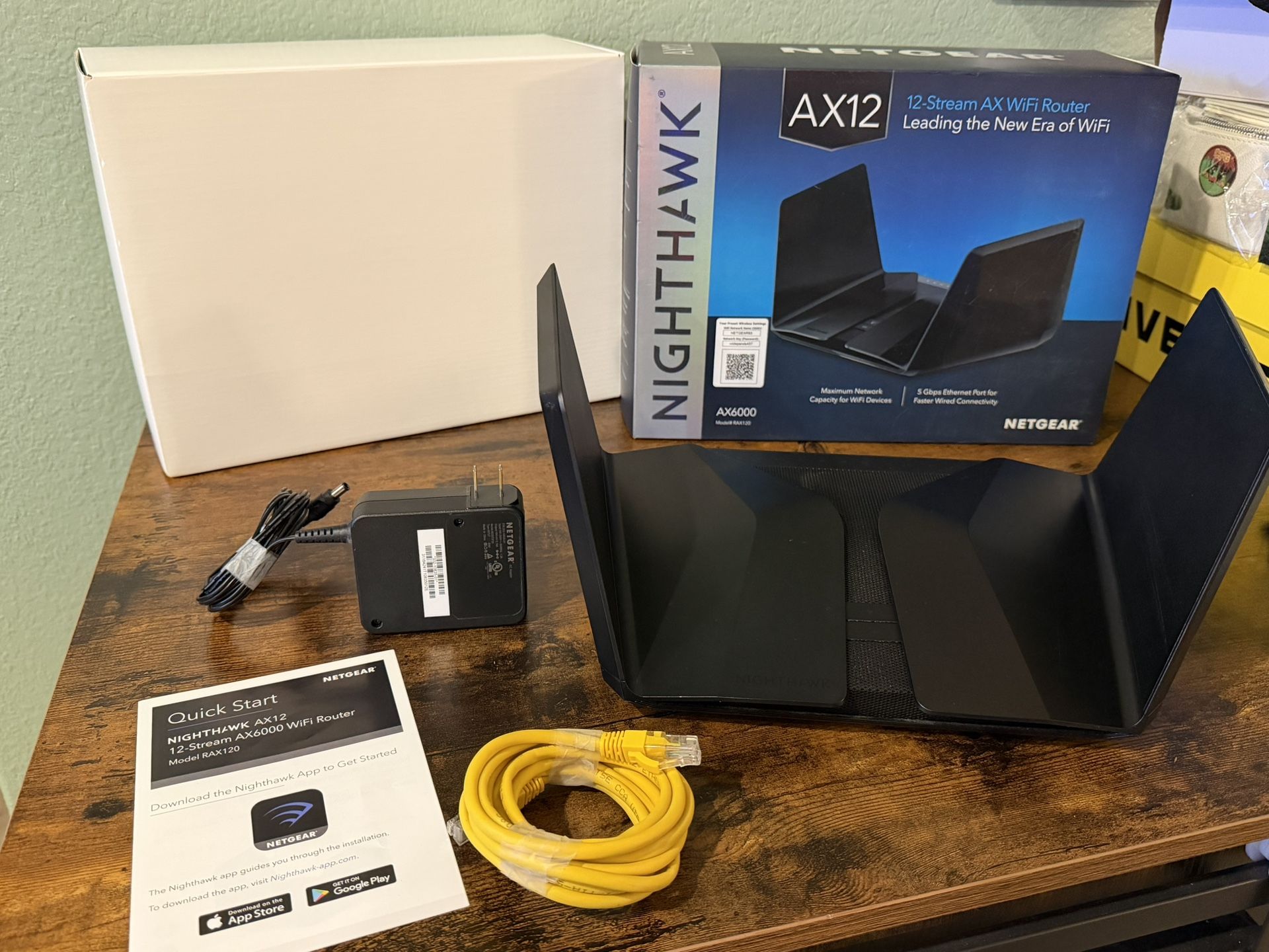 Netgear AC6000 Nighthawk AX12 RAX120 Router