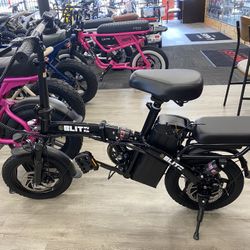 BLITZ RS Mini Foldable Electric Bike 400W/48V