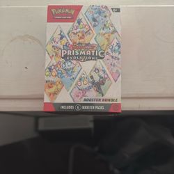 Prismatic Evolution Booster Bundle 