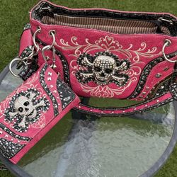Skull Purse And Wallet