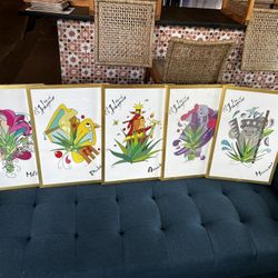 Mescal Mini Art Posters - El Jolgorio 