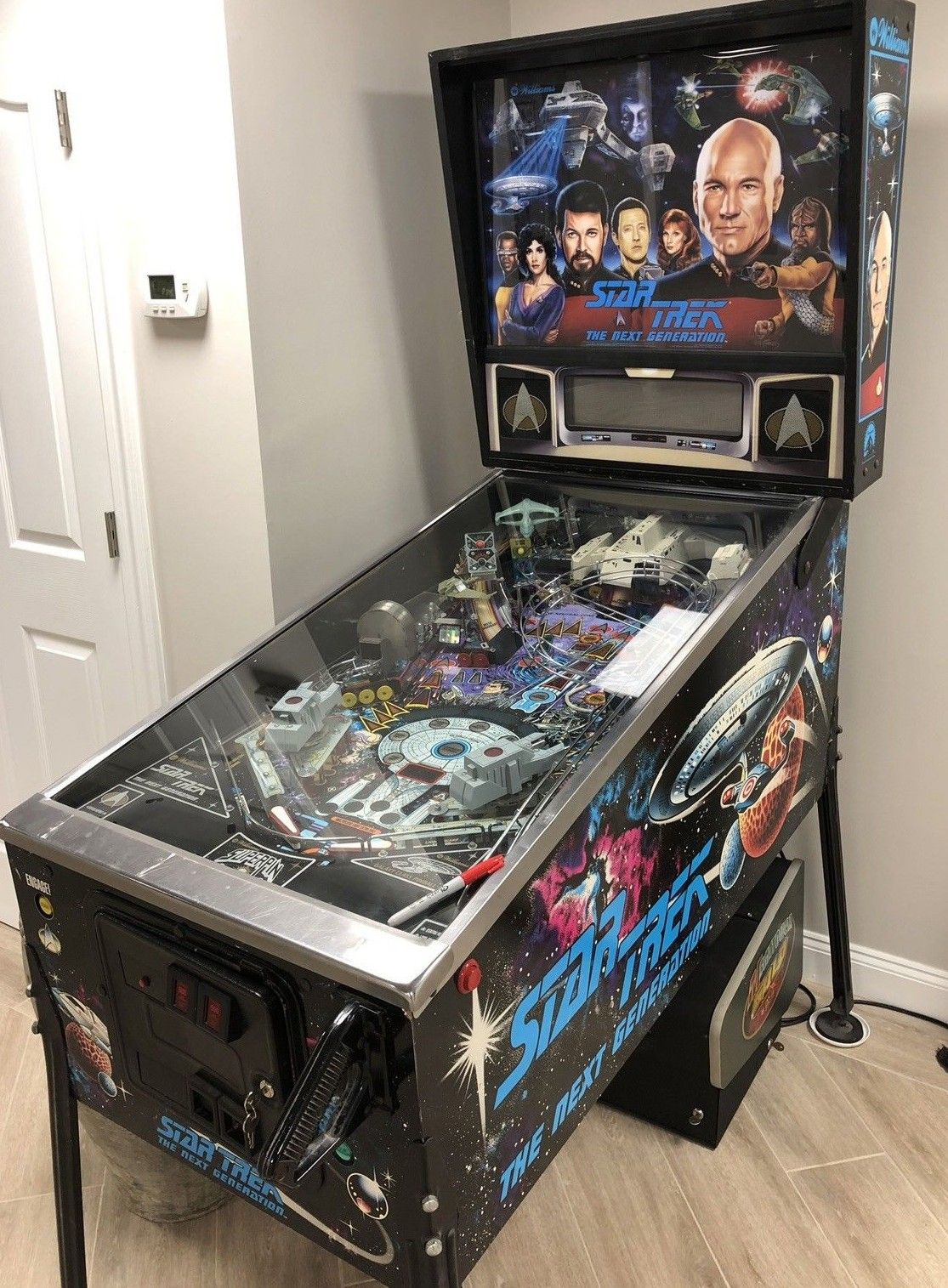 Original Star Trek The Next Generation Pinball Machine