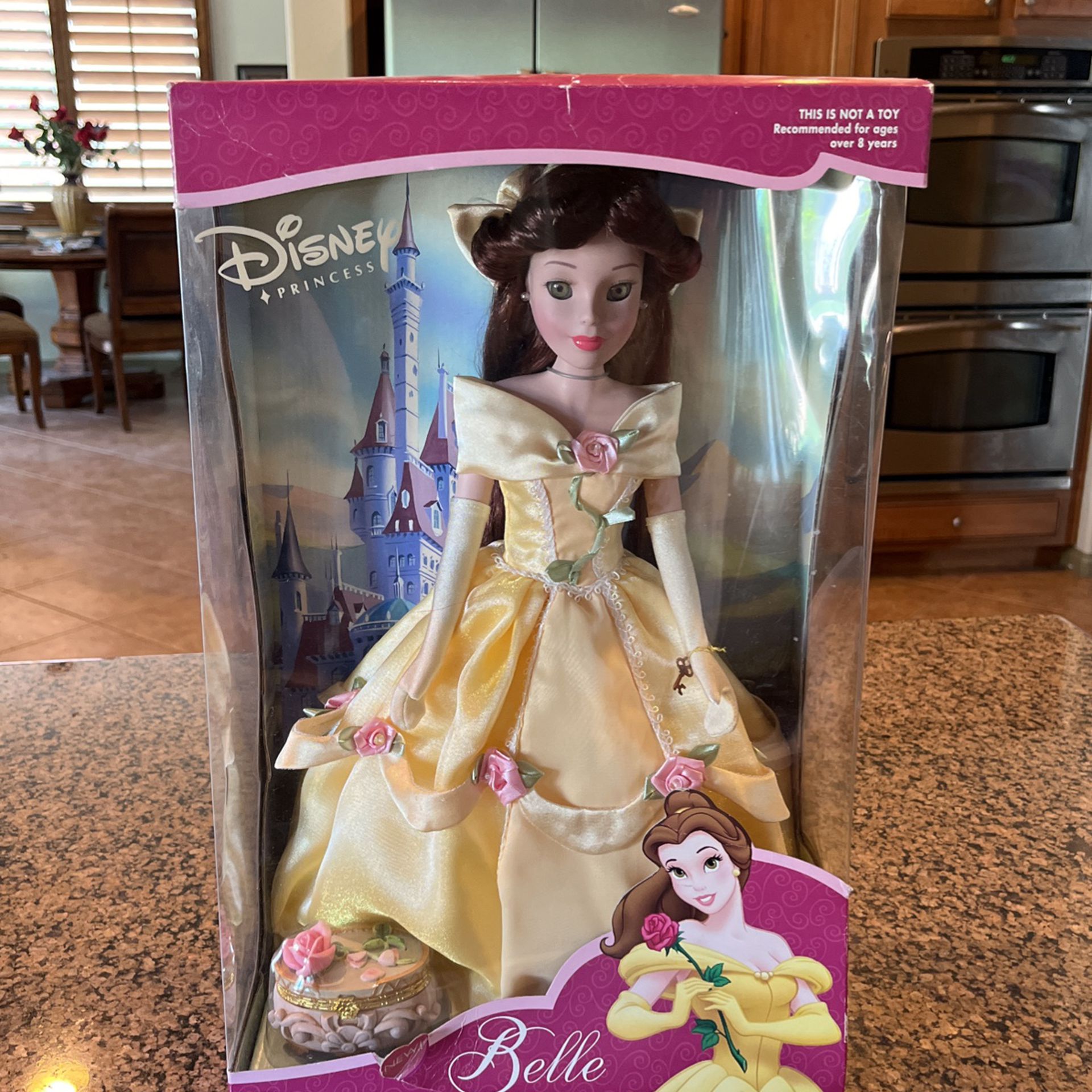 Disney Princess Belle Porcelain Doll