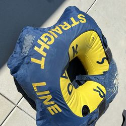 Straight line kids raft