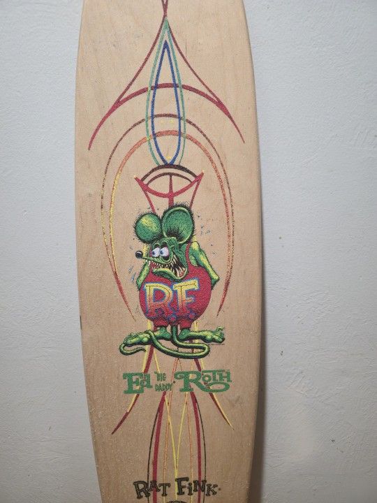 'Big DADDY' Ed Roth, Rat Fink Long Bord
