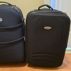 Older Carry-On Suitcase