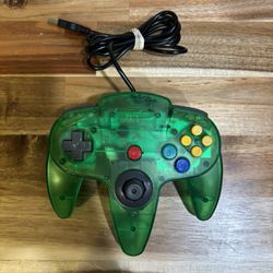 Jungle Green USB Nintendo 64 (N64) Style Controller