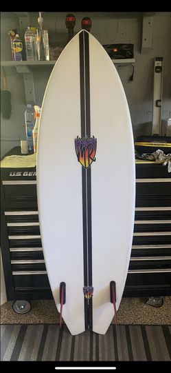 New Lost / MR California Twin 5'5 Surfboard Lightspeed for Sale in