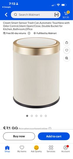Sensor trash can
