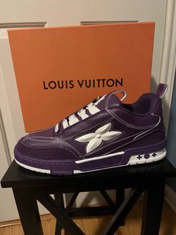Louis Vuitton purple skates size 11