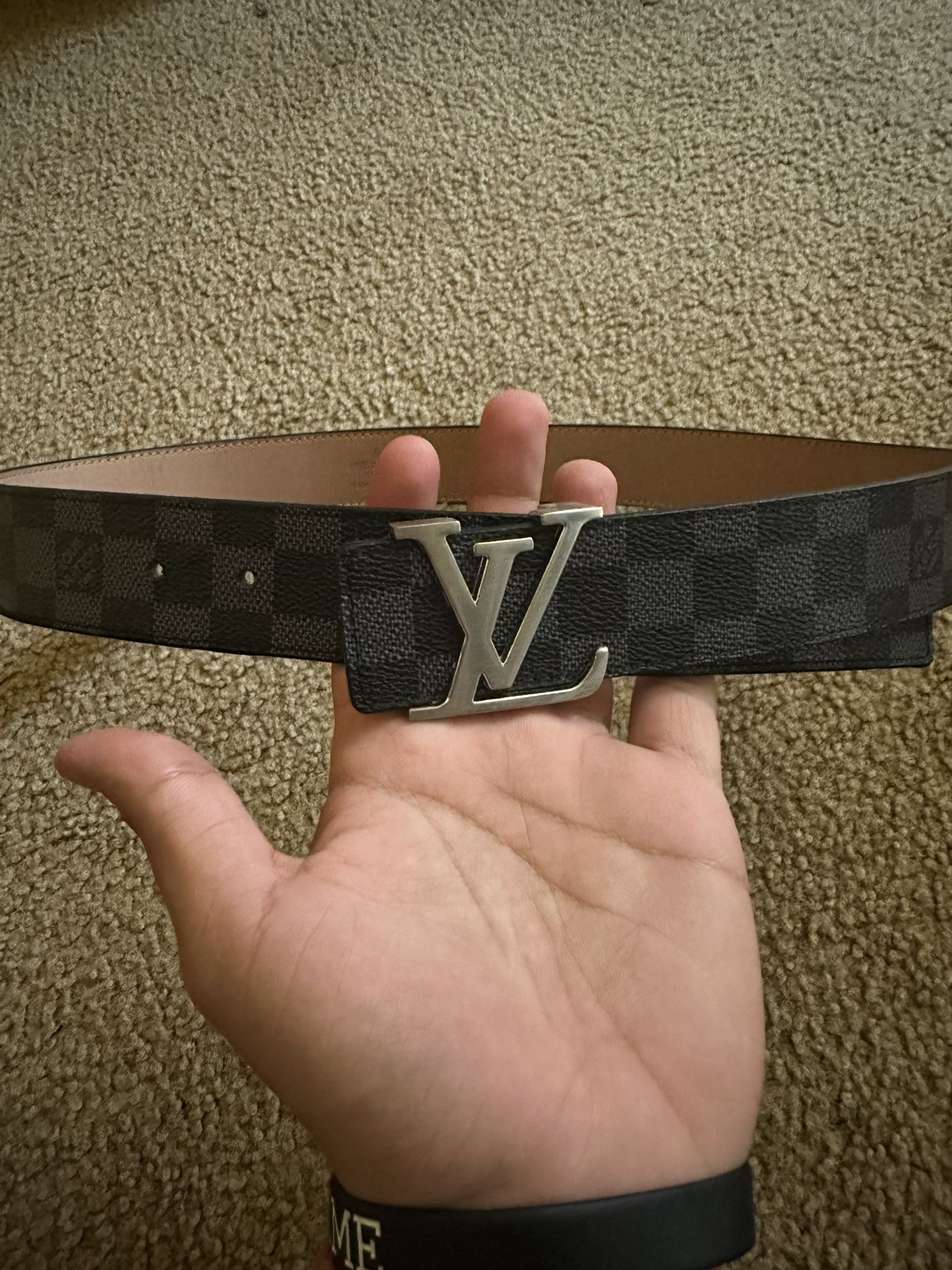 second hand lv belt