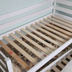 White Bunk Bed 