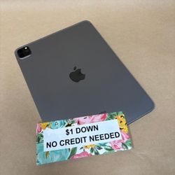 Apple IPad Pro 11 Inch 4th Generation Tablet - Only $1 Today Pay The Rest Later! 