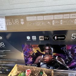 TV: hisense mini led u8 