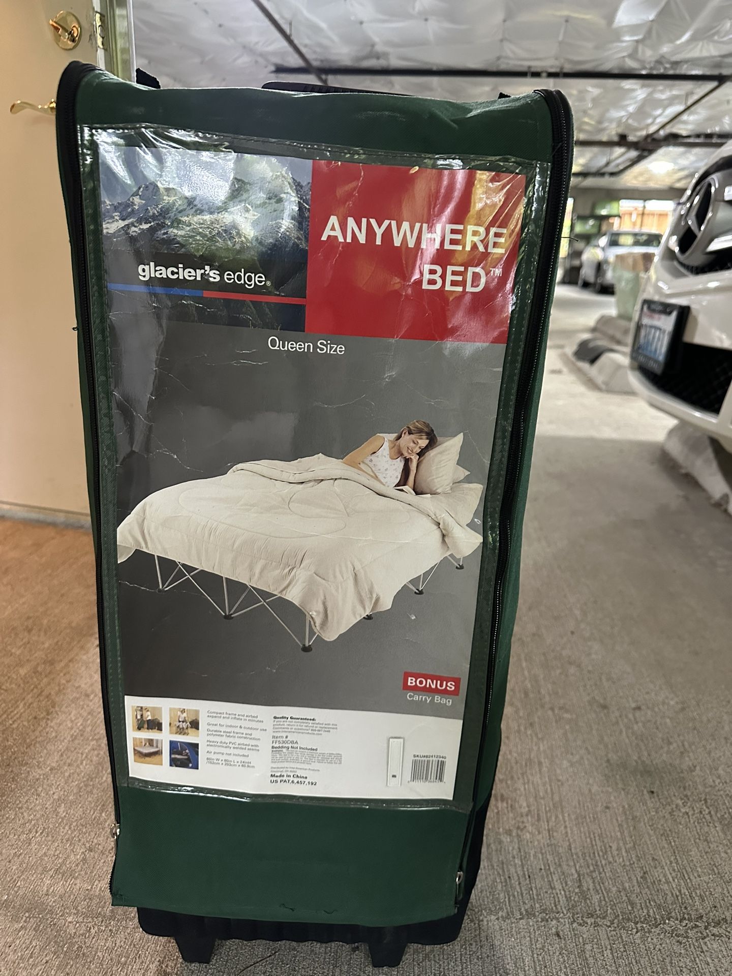 Folding bed frame queen size