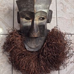 Tribal African Handcrafted Wooden Mask
