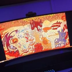 SAMSUNG 34' Odyssey G5 Ultra-Wide Gaming Monitor with 1000R Curved Screen, 165Hz 1ms, FreeSync AS IS