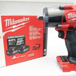 M18 Milwaukee FUEL Mid-Torque 1/2" Impact Wrench PRO Combo Kit 