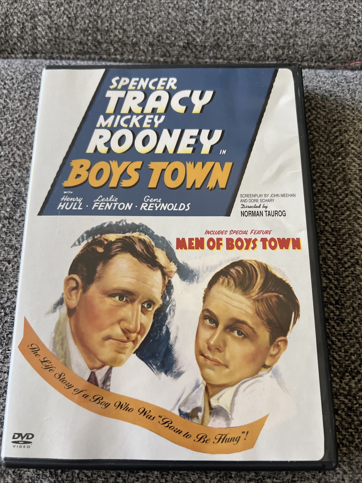 Spencer Tracy & Mickey Rooney In ‘Boys Town’ (DVD, 1938)